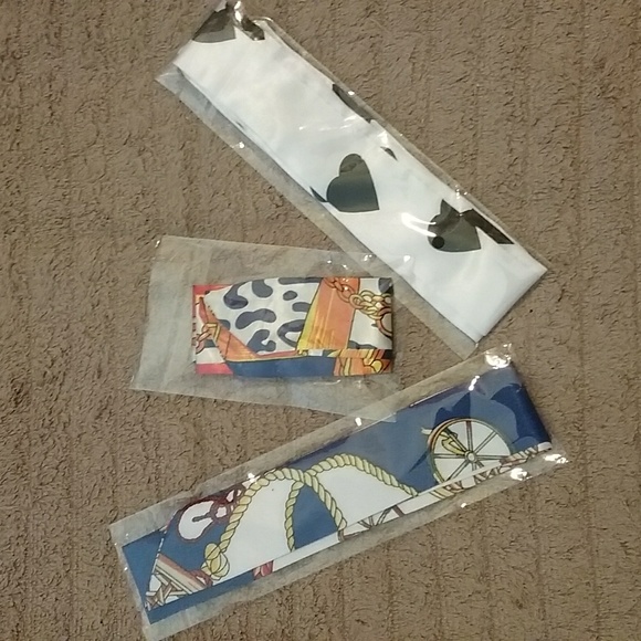 3 Twilly's New Unbranded Multi Colored - Picture 1 of 3